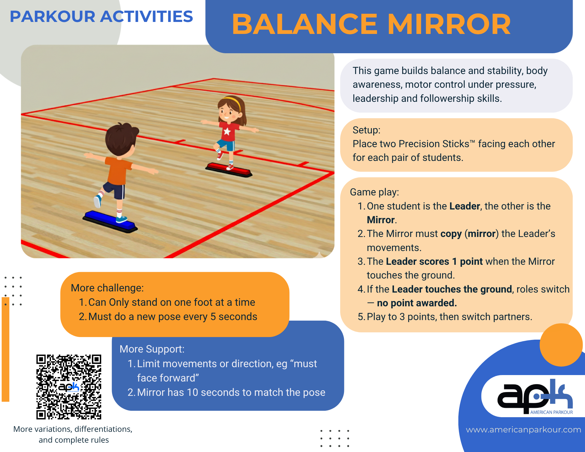 Codebreaker Parkour Game activity card